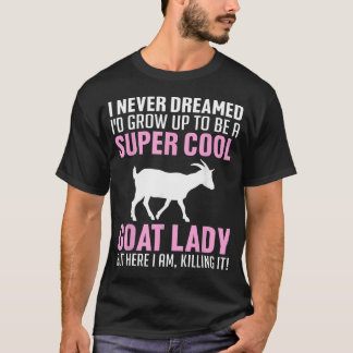Coole geiten voor vrouwen Meisjes Geit fluisteraar T-shirt