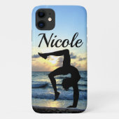 COOLE GEPERSONALISEERD GYMNASTIEK Case-Mate iPhone CASE (Achterkant)