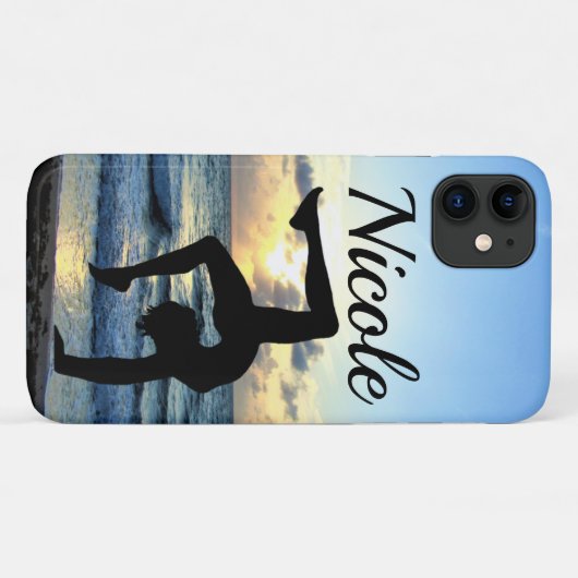 COOLE GEPERSONALISEERD GYMNASTIEK Case-Mate iPhone CASE (Achterkant (horizontaal))