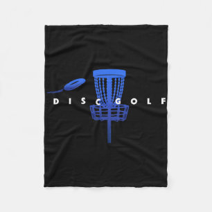 Coole gestileerde discgolf met sket en disc - Disk Fleece Deken