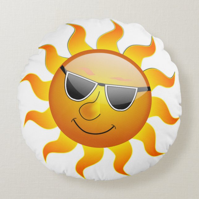 COOLE GEZICHT ZONNESCHIJN ROND KUSSEN (Voorkant)