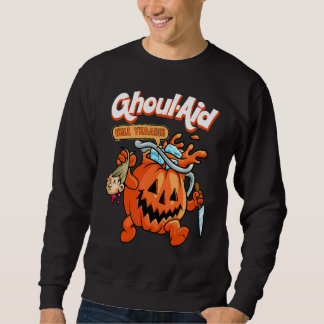 Coole Ghoul Hulp  Ghoul Pompoen Schattig Meme Hall Trui