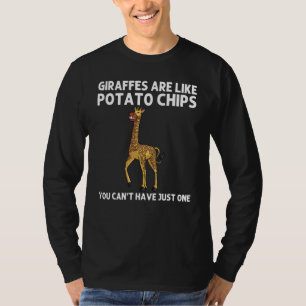 Coole Giraffe Voor Mannen Vrouwen Dier Natuurrese T-shirt