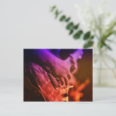 Coole Gitaar Briefkaart (Staand voorkant)