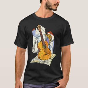Coole Gitaar Muziekinstrumenten Gitaren Gitarist T-shirt