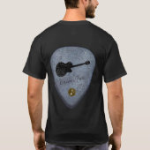 coole gitaar T die rots T-shirt (Achterkant)