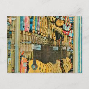 Coole gitarist cadeaus briefkaart