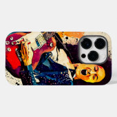 coole gitarist Case-Mate iPhone case (Achterkant (horizontaal))