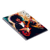 coole gitarist notitieboek (Rechterzijde)