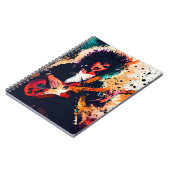 coole gitarist notitieboek (Linkerzijde)