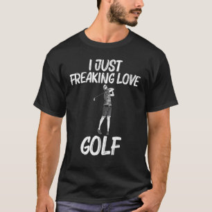 Coole Golf Kunst Voor Mannen Vrouwen Golfer Golfen T-shirt
