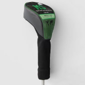 coole golfhoofdhoes golfheadcover (Schuin)