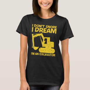 Coole graafmachine voor mannen vrouwen zwaar mater t-shirt