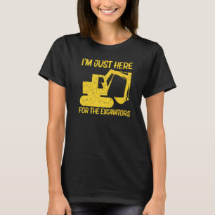 Coole graafmachine voor mannen vrouwen zwaar mater t-shirt