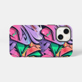 coole graffiti iPhone hoesje (Achterkant horizontaal)
