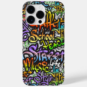 coole graffiti retro-liefhebbers Case-Mate iPhone 14 pro max hoesje