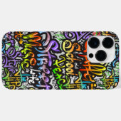 coole graffiti retro-liefhebbers Case-Mate iPhone case (Achterkant (horizontaal))