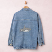 coole grijze haai denim jacket (Hangar)