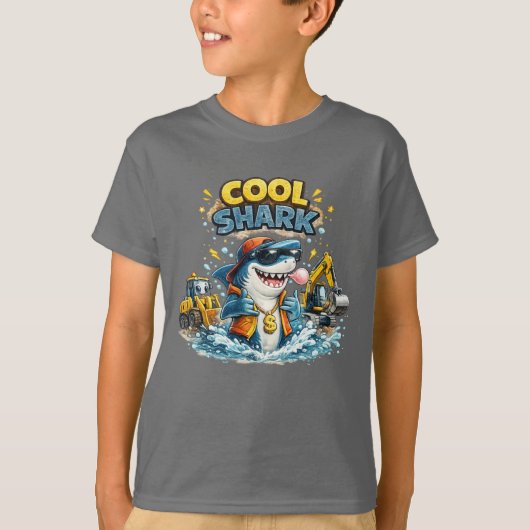 Coole Haai T-shirt (Voorkant)