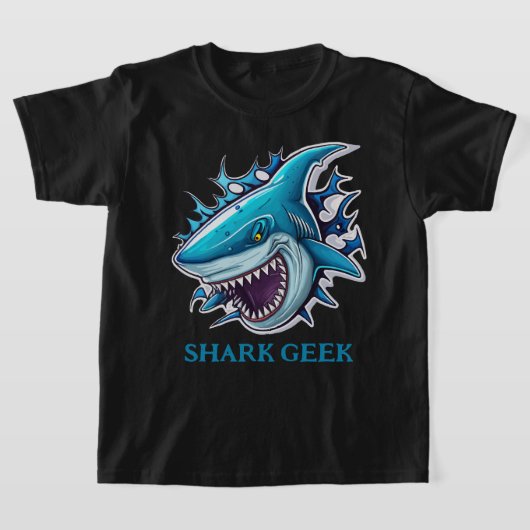 Coole Haaien Nerder T-shirt (Laagn)
