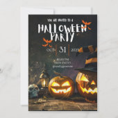 Coole Halloween-feest  Kaart (Voorkant)