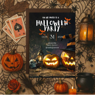 Coole Halloween-feest Kaart