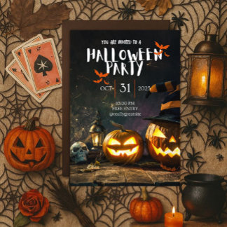 Coole Halloween-feest  Kaart
