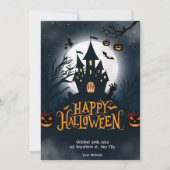 Coole Halloween-feest  Kaart (Voorkant)