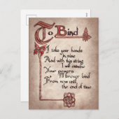 coole Halloween heks toverspreuk vakantie ansichtk Feestdagenkaart (Voorkant / Achterkant)