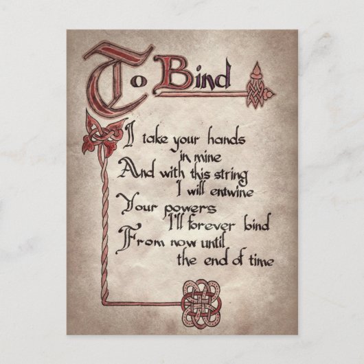 coole Halloween heks toverspreuk vakantie ansichtk Feestdagenkaart (Voorkant)