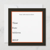 coole  Halloween heksen Vakantie Kaart (Achterkant)