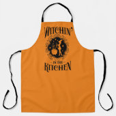 coole Halloween heksenkeuken Schort (Voorkant)