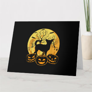 Coole Halloween Kostuums Chihuahua Hond Liefhebber Kaart