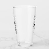 coole Halloween-witschakelaar woordkunst  Glas (Rechts)