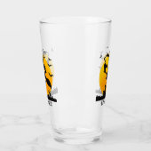 coole heksenbrei voegt tekst toe glas (Links)