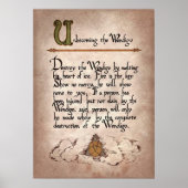 coole heksenspel poster (Voorkant)