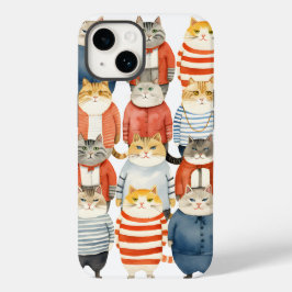 COOLE HIPSTER KATTEN Case-Mate iPhone 14 HOESJE
