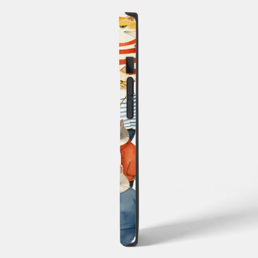 COOLE HIPSTER KATTEN Case-Mate iPhone CASE (Achterkant / Links)