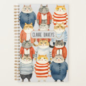 COOLE HIPSTER KATTEN PLANNER (Voorkant)