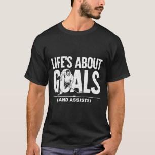 Coole ijshockey voor mannen vrouwen hockeyliefhebb t-shirt