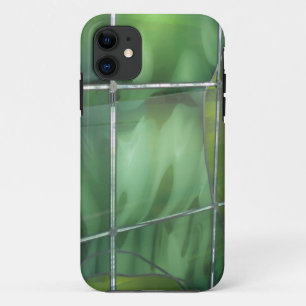 coole illustratie aangepast groen glas iphone 5 ho 11 hoesje