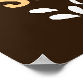 coole inspirerend werknemer onmogelijke woordkunst poster (Hoek)