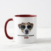 Coole Jack Russell Terrier Vader Vaderdag Honden Mok (Links)