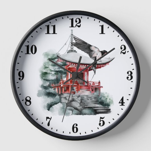 coole Japanse bouwvogel (Voorkant)