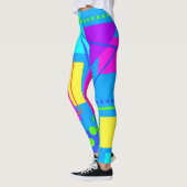 COOLE JAREN TACHTIG ERA SHAPE PATROON JAREN '80 NE LEGGINGS (Links)