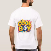 Coole Jongen T-shirt (Achterkant)