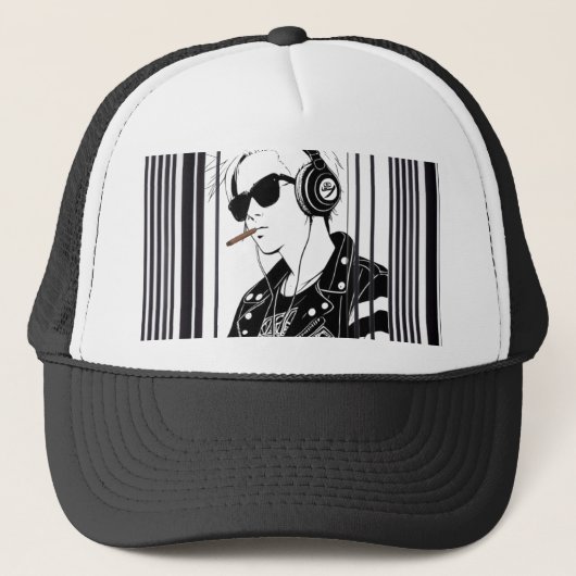 coole jongen trucker pet (Voorkant)