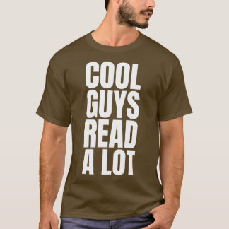 Coole jongens lezen veel t-shirt