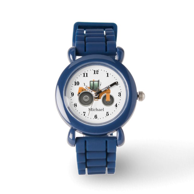 coole jongens voegen naamconstructie toe horloge (Voorkant)