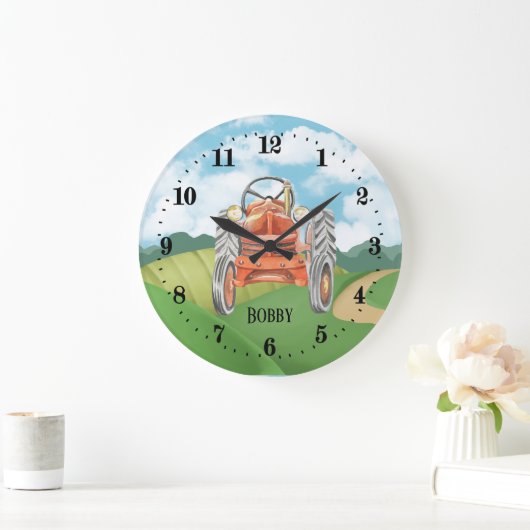 coole jongensenliefhebbers voegen naam toe grote klok (Huis)